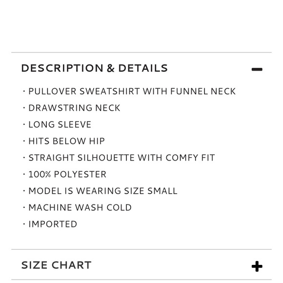 Fleece funnel neck pullover - Picture 4 of 4